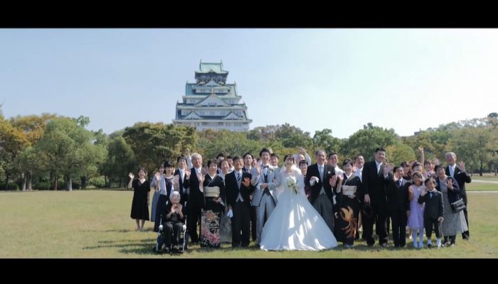 大阪城西の丸庭園のガーデン挙式